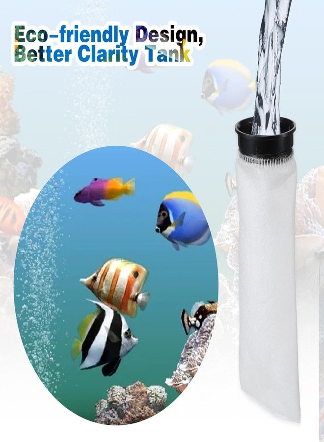 wutfuooo 6 Pack 2.75 Inch 225 Micron Filter Sock Fits Waterbox Aquarium Models, Fits Eshopps Aquarium Models, Fits Fiji Cube Aquariums, Also Fits All 2.75" Filter Sock Holders, Check Size First - Image 4